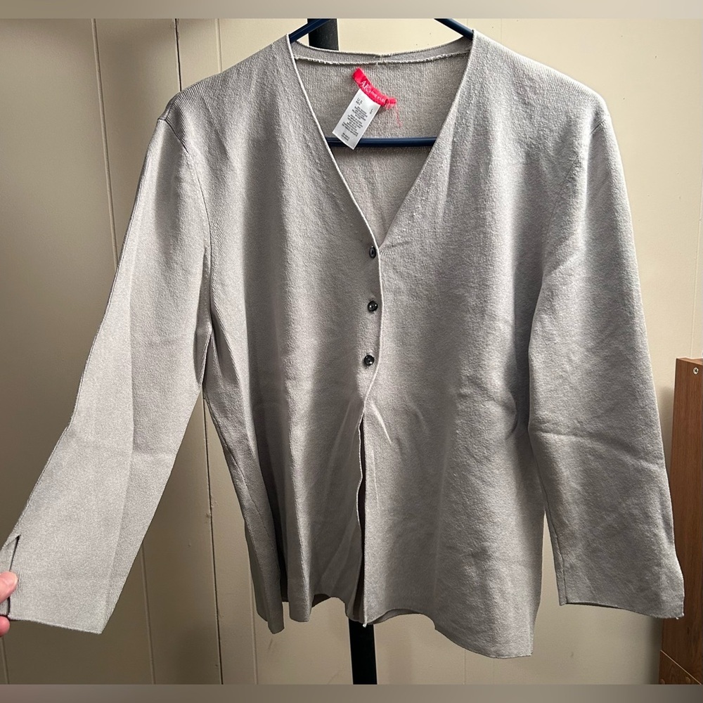 Vintage Anne Klein Button-Up Sweater